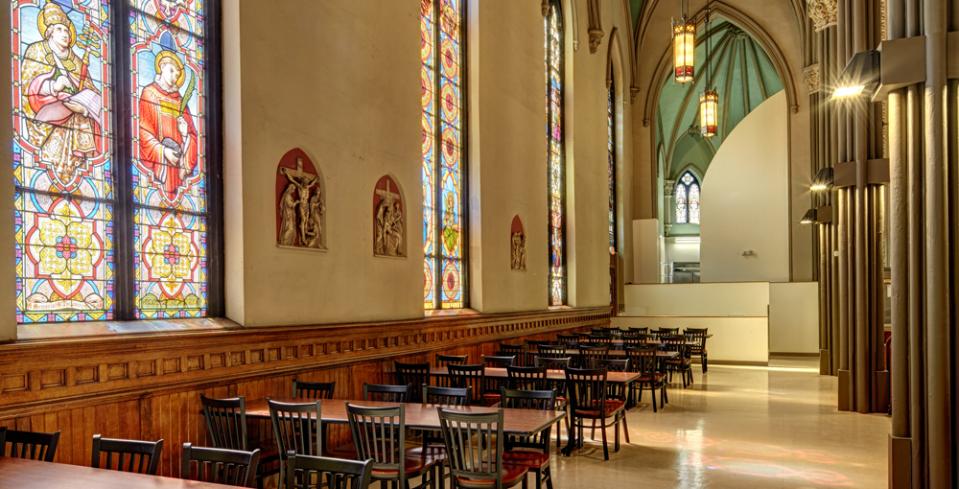 4. Samaritan Center dining aisle view