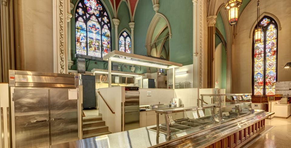 6. Samaritan Center serving line